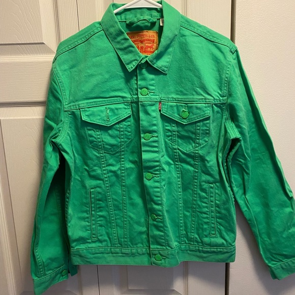 Levi's Jackets & Blazers - Green Levi Denim jacket